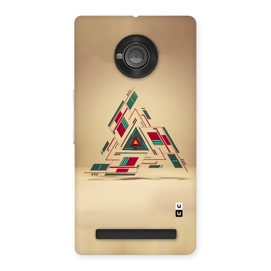 Maze Triangle Back Case for Yu Yuphoria