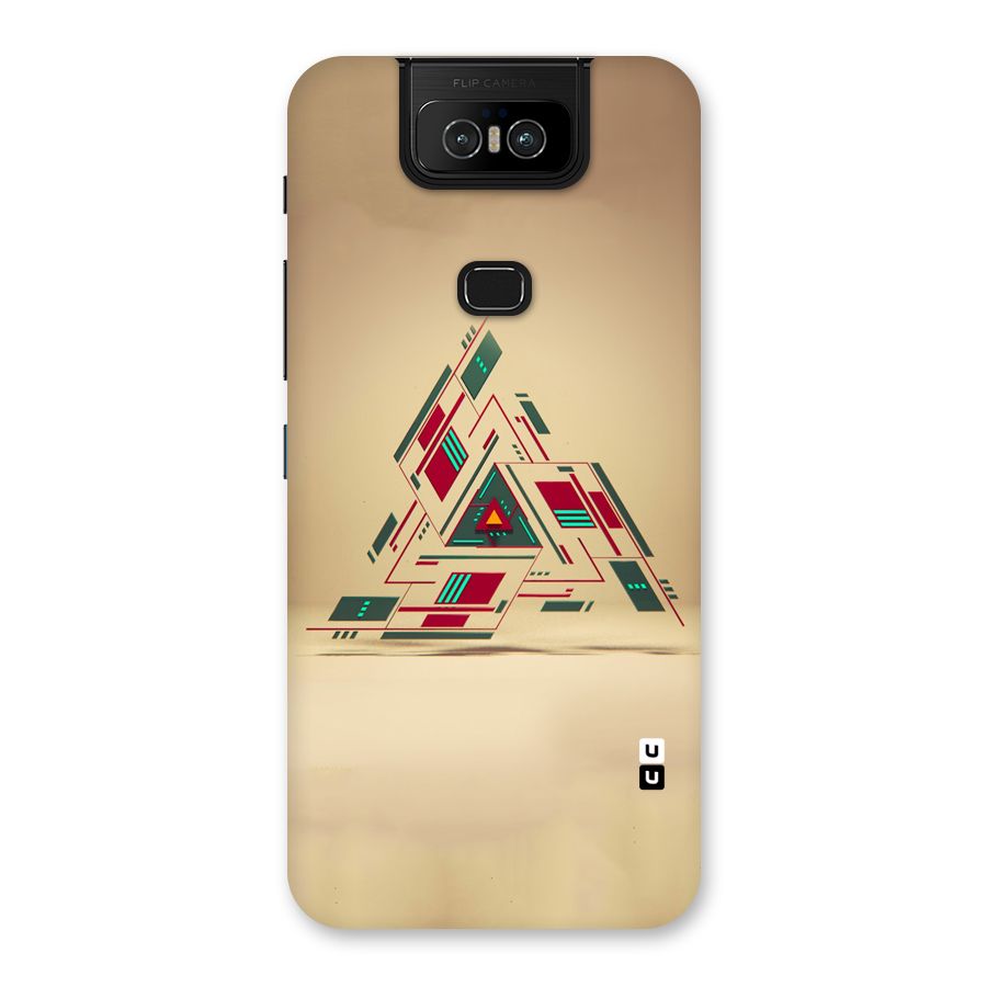 Maze Triangle Back Case for Zenfone 6z