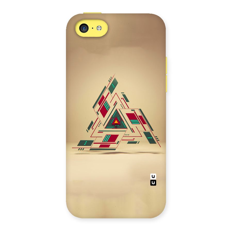 Maze Triangle Back Case for iPhone 5C