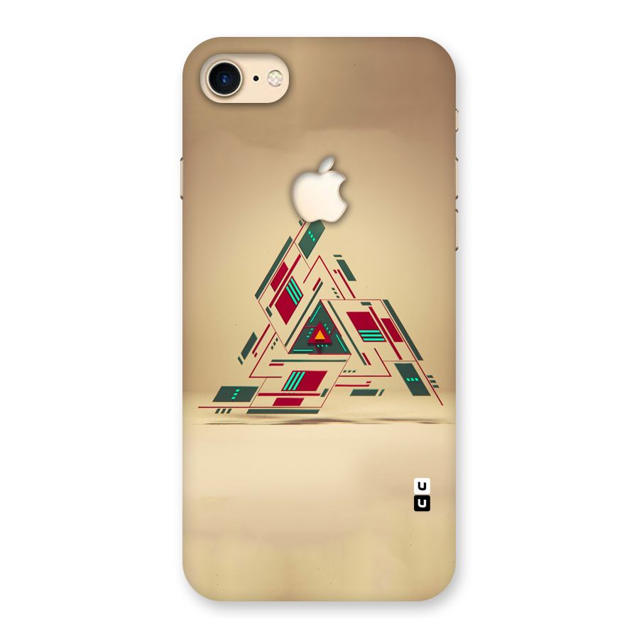 Maze Triangle Back Case for iPhone 7 Apple Cut