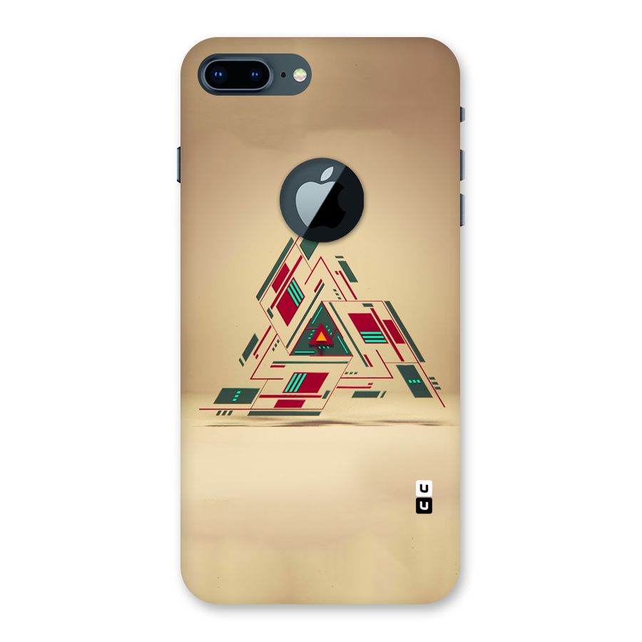 Maze Triangle Back Case for iPhone 7 Plus Logo Cut