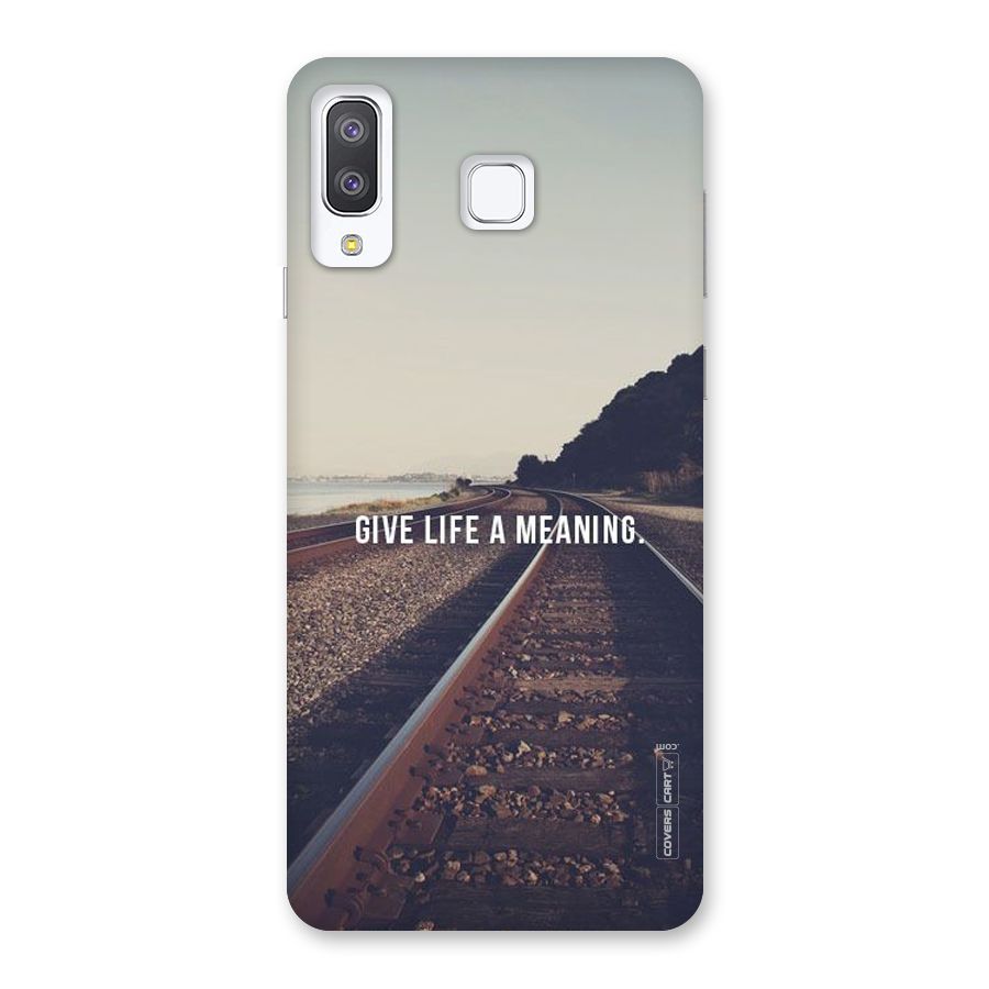 Meaning To Life Back Case for Galaxy A8 Star