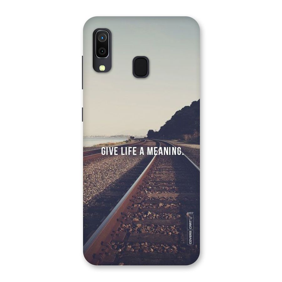 Meaning To Life Back Case for Galaxy M10s