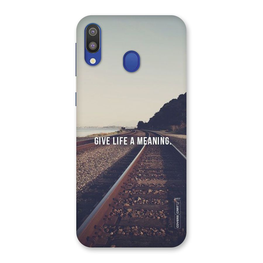 Meaning To Life Back Case for Galaxy M20