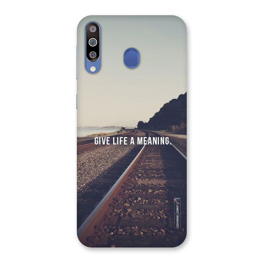 Meaning To Life Back Case for Galaxy M30