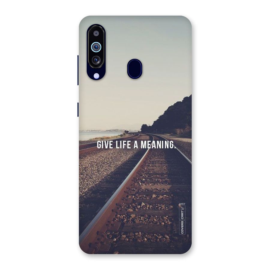 Meaning To Life Back Case for Galaxy M40