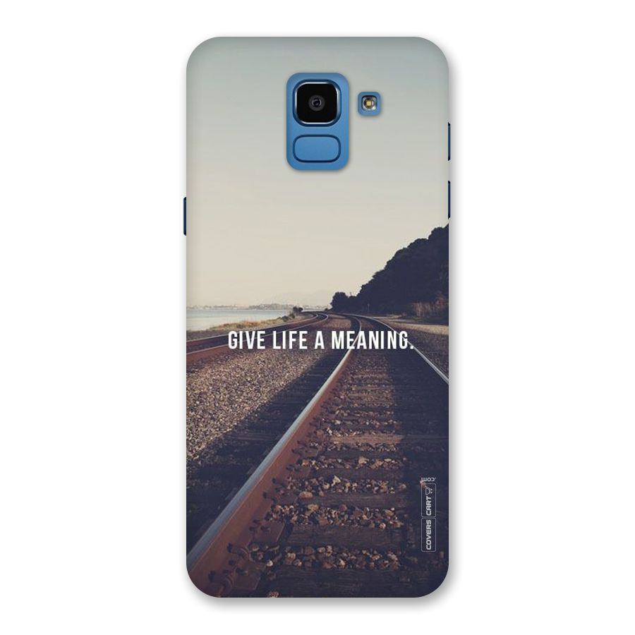 Meaning To Life Back Case for Galaxy On6