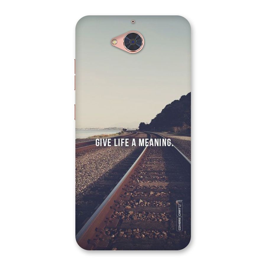 Meaning To Life Back Case for Gionee S6 Pro