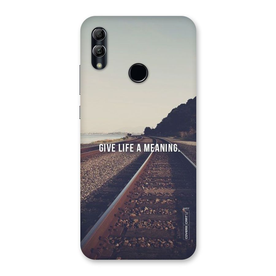 Meaning To Life Back Case for Honor 10 Lite