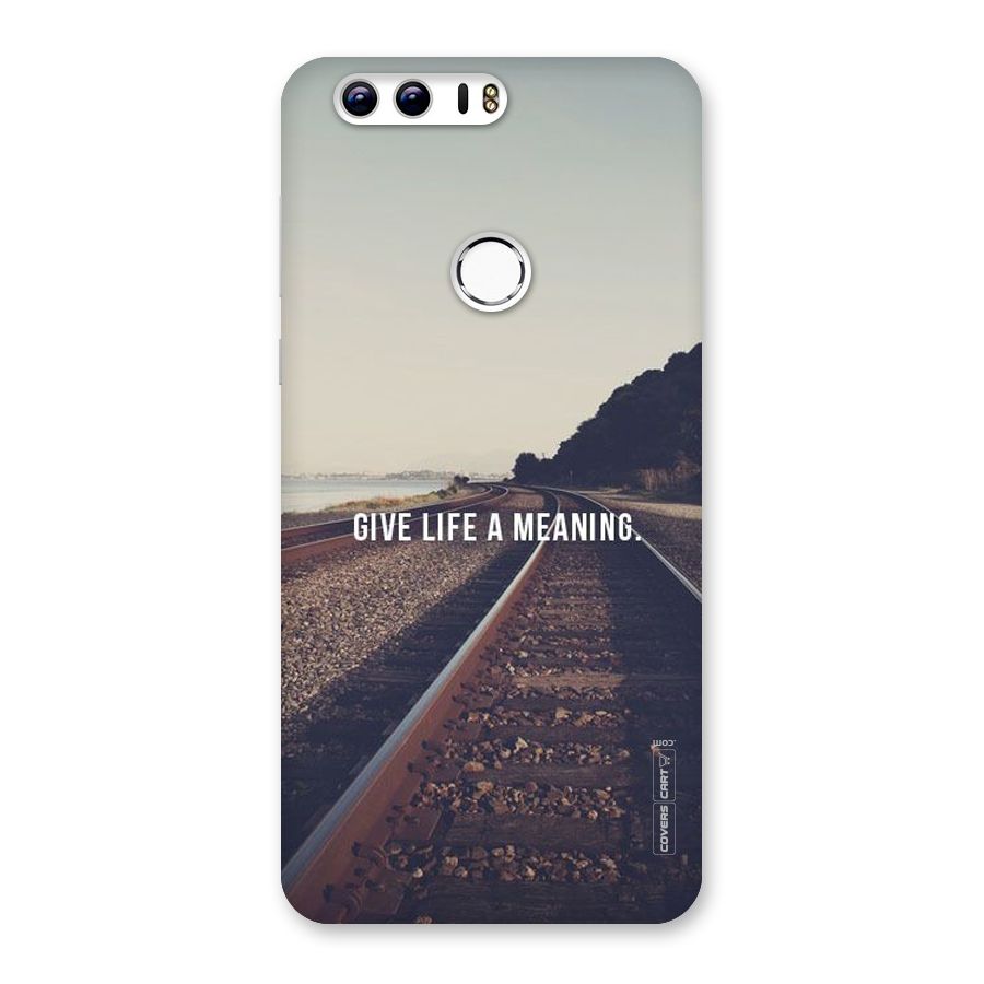 Meaning To Life Back Case for Honor 8