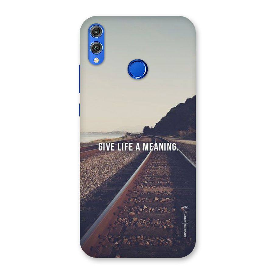 Meaning To Life Back Case for Honor 8X