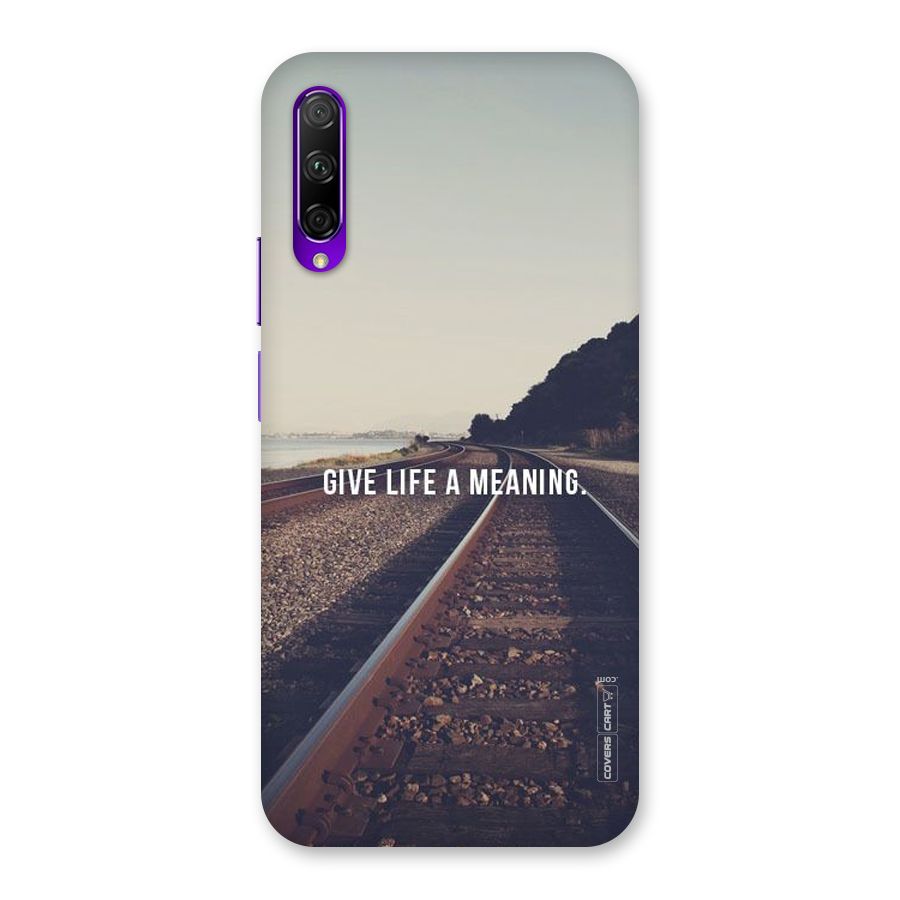 Meaning To Life Back Case for Honor 9X Pro