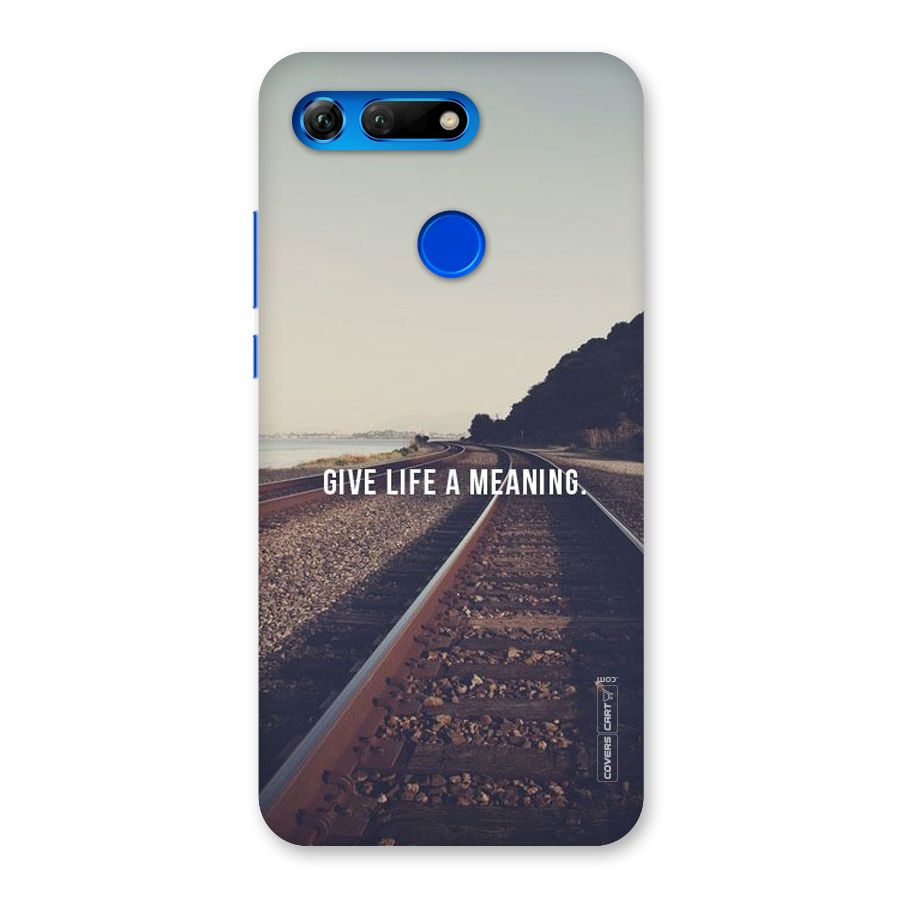 Meaning To Life Back Case for Honor View 20