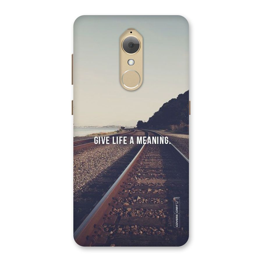 Meaning To Life Back Case for Lenovo K8