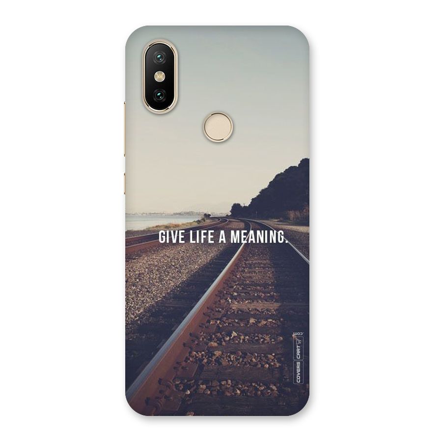 Meaning To Life Back Case for Mi A2