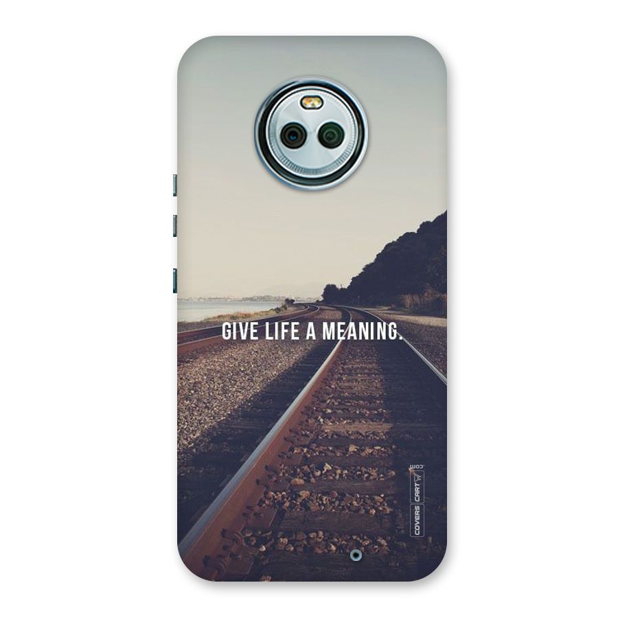 Meaning To Life Back Case for Moto X4