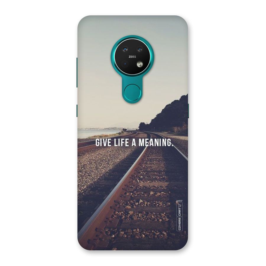 Meaning To Life Back Case for Nokia 7.2