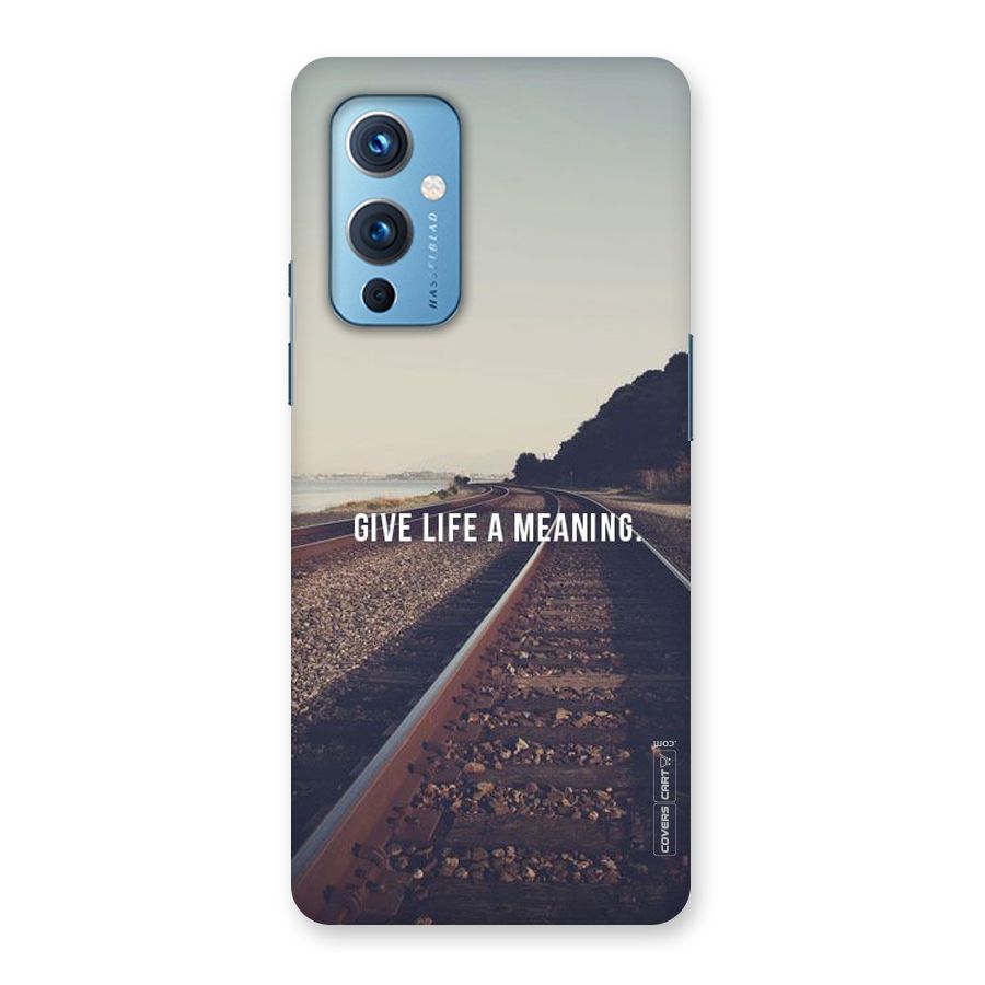 Meaning To Life Back Case for OnePlus 9
