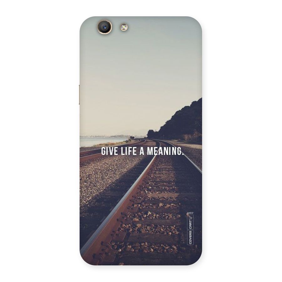 Meaning To Life Back Case for Oppo A59