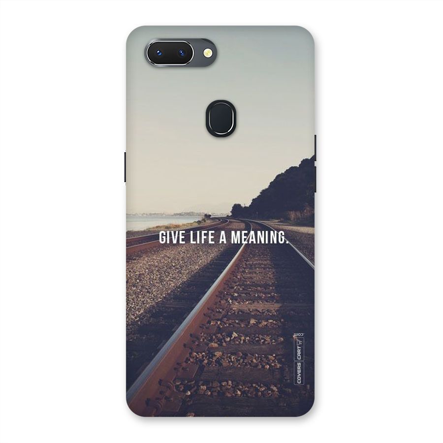 Meaning To Life Back Case for Oppo Realme 2