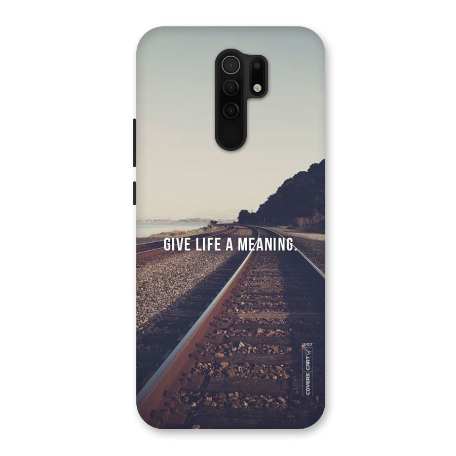 Meaning To Life Back Case for Poco M2