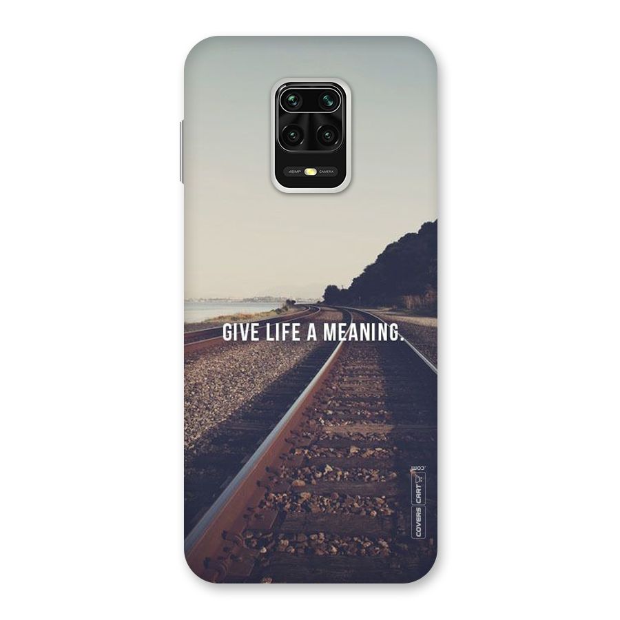 Meaning To Life Back Case for Poco M2 Pro