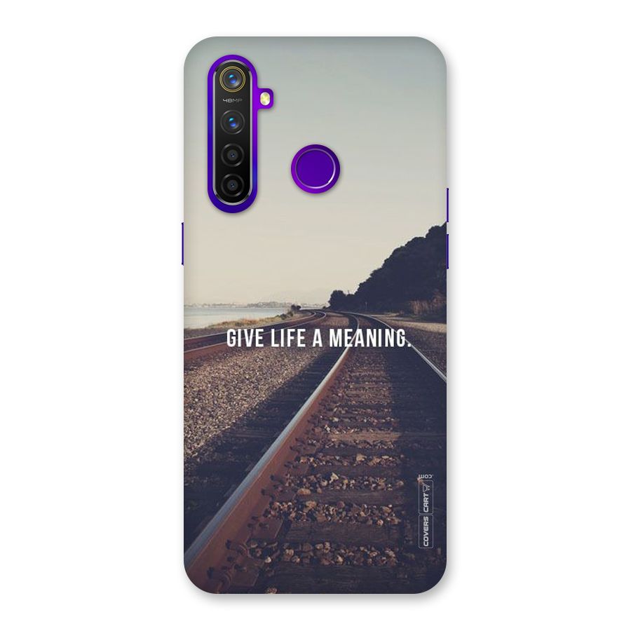 Meaning To Life Back Case for Realme 5 Pro