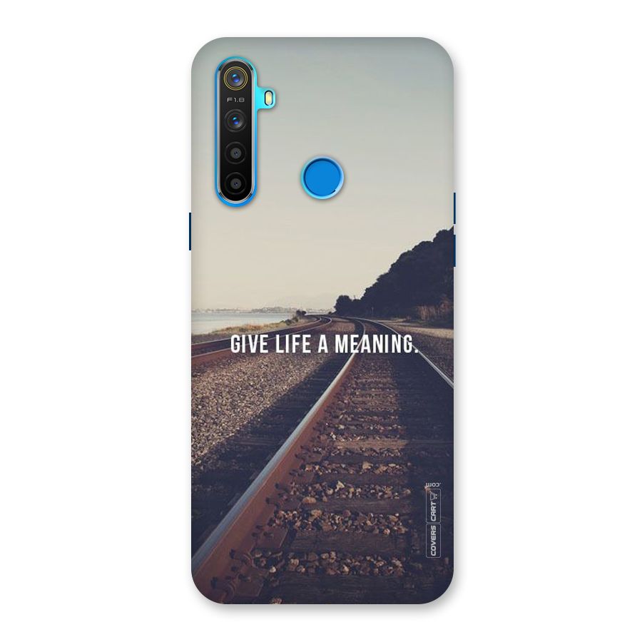 Meaning To Life Back Case for Realme 5s