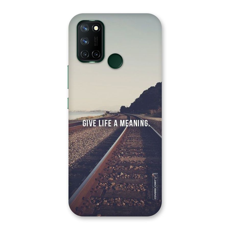Meaning To Life Back Case for Realme 7i