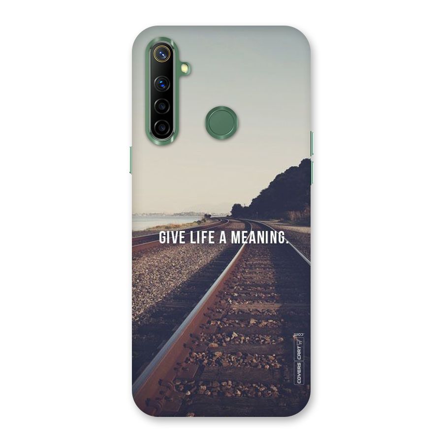 Meaning To Life Back Case for Realme Narzo 10