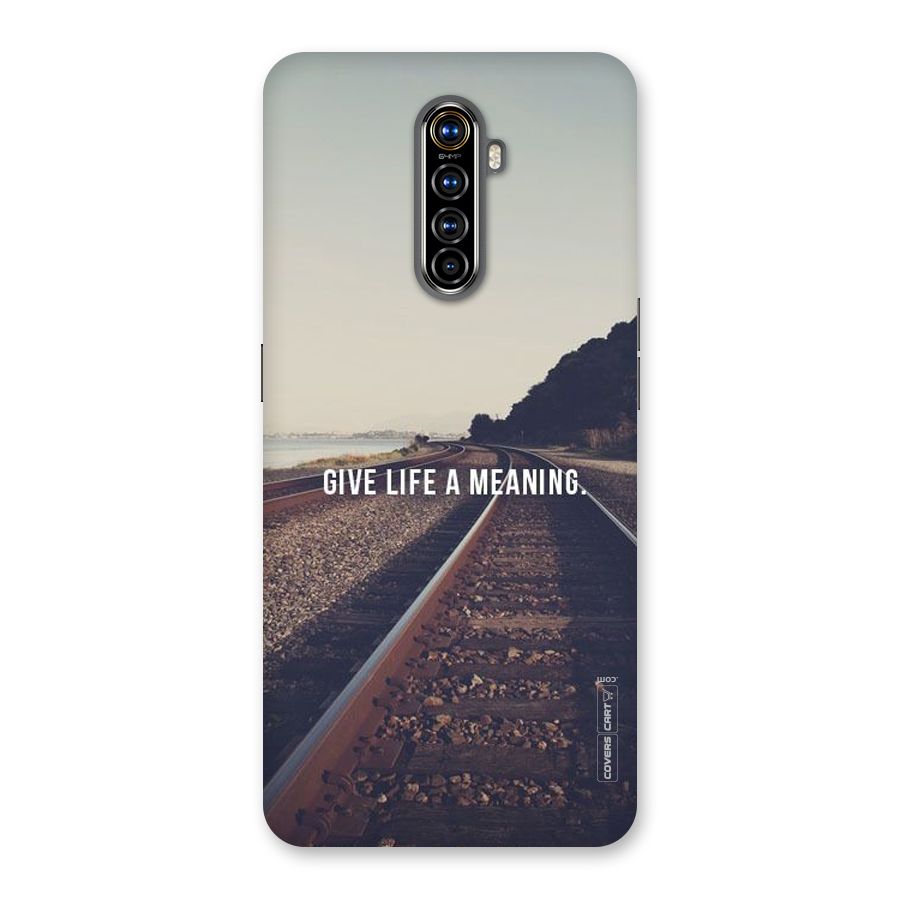 Meaning To Life Back Case for Realme X2 Pro