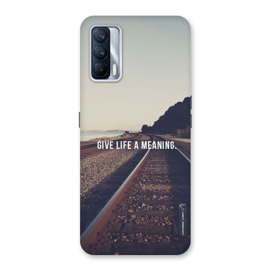 Meaning To Life Back Case for Realme X7