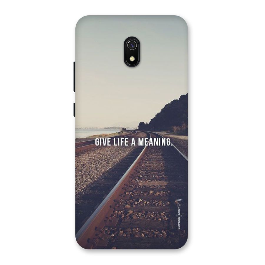 Meaning To Life Back Case for Redmi 8A
