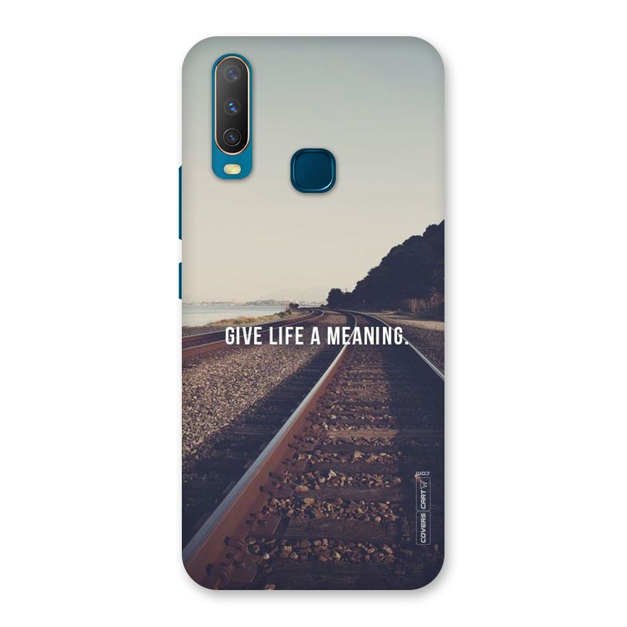 Meaning To Life Back Case for Vivo Y17