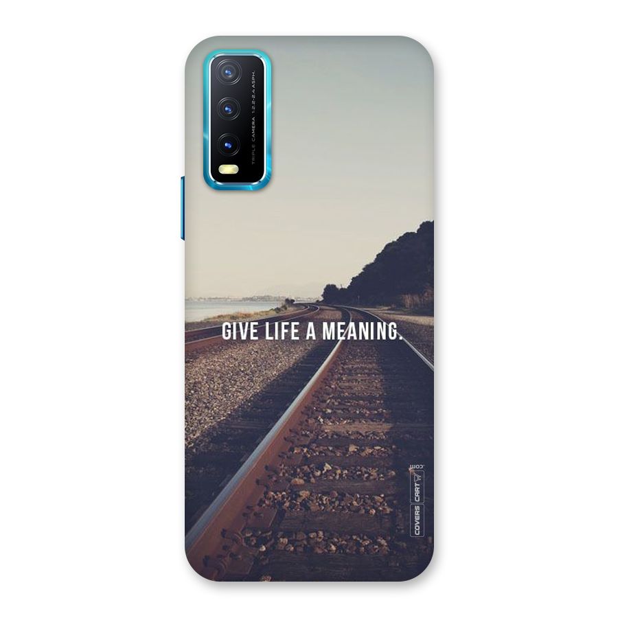 Meaning To Life Back Case for Vivo Y20