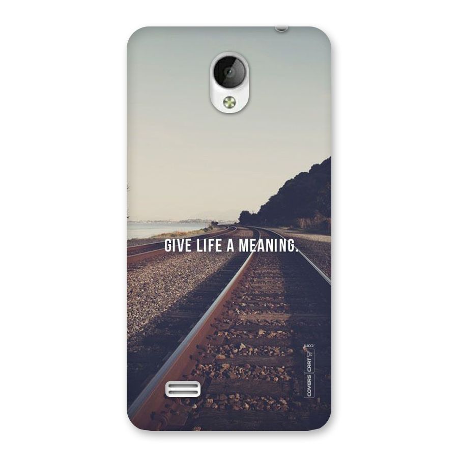 Meaning To Life Back Case for Vivo Y21