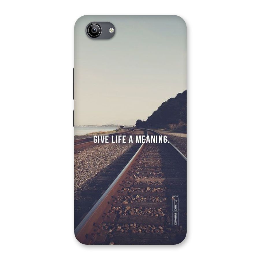 Meaning To Life Back Case for Vivo Y81i