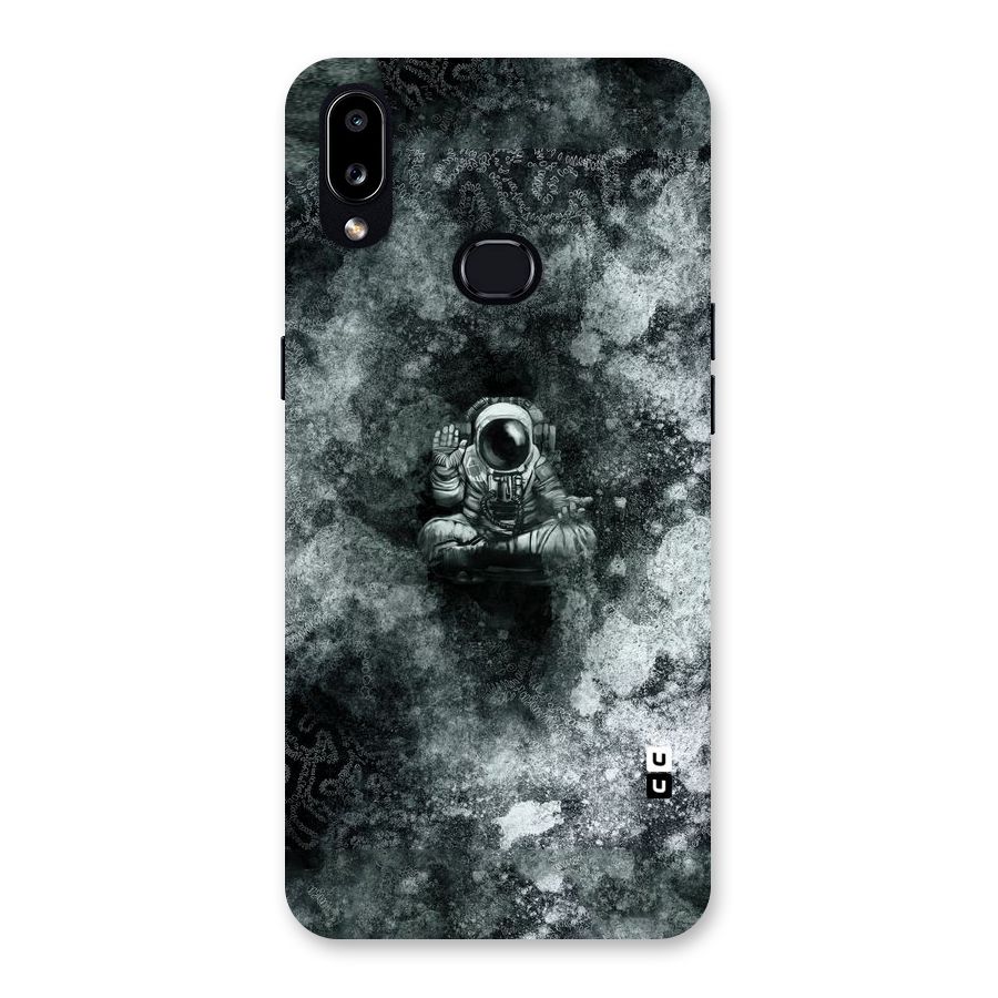 Meditating Spaceman Back Case for Galaxy A10s
