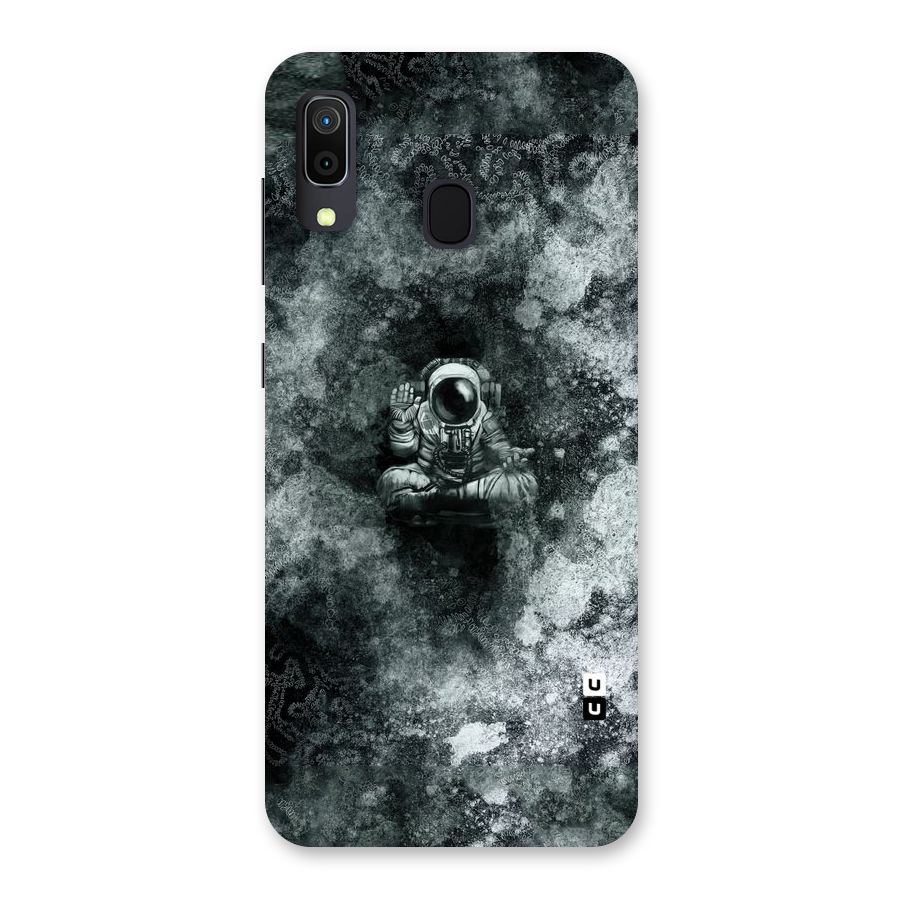 Meditating Spaceman Back Case for Galaxy A30