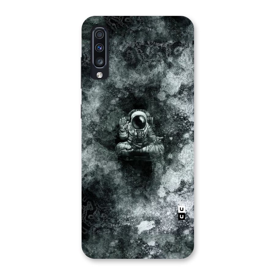 Meditating Spaceman Back Case for Galaxy A70