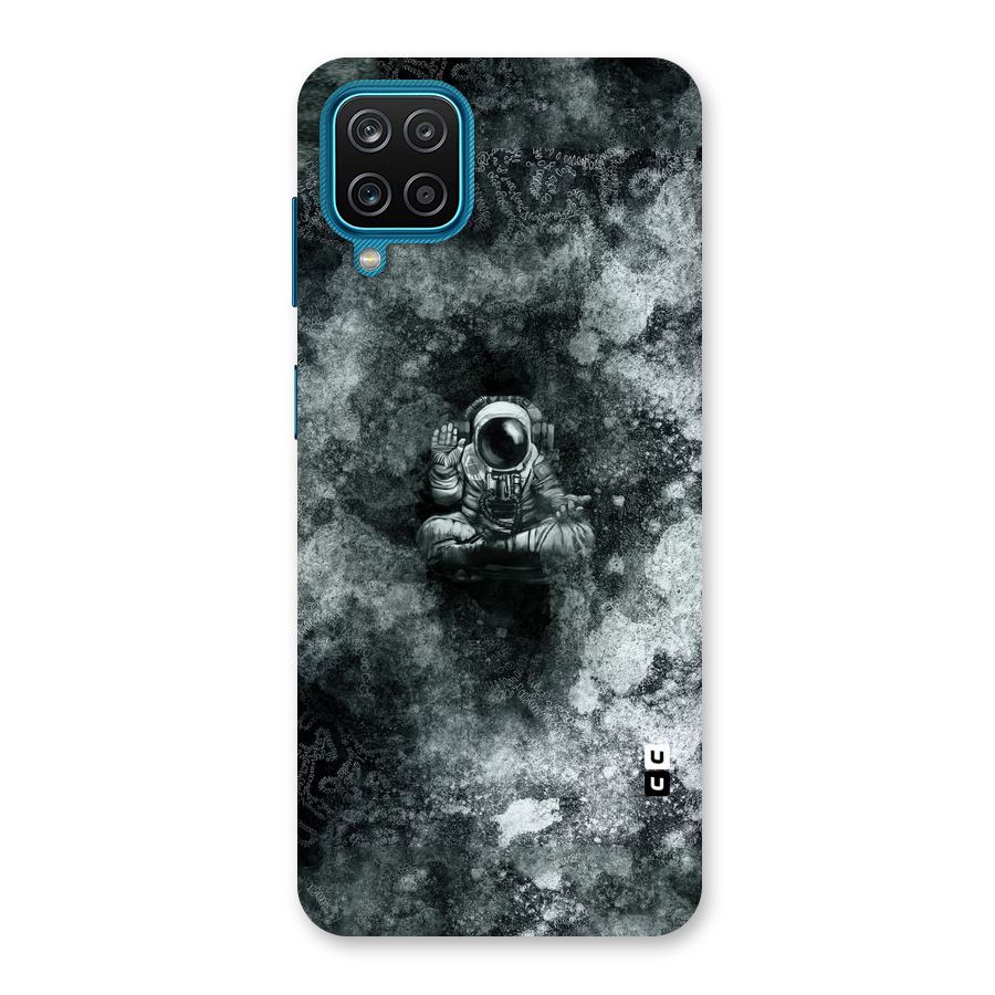 Meditating Spaceman Back Case for Galaxy F12