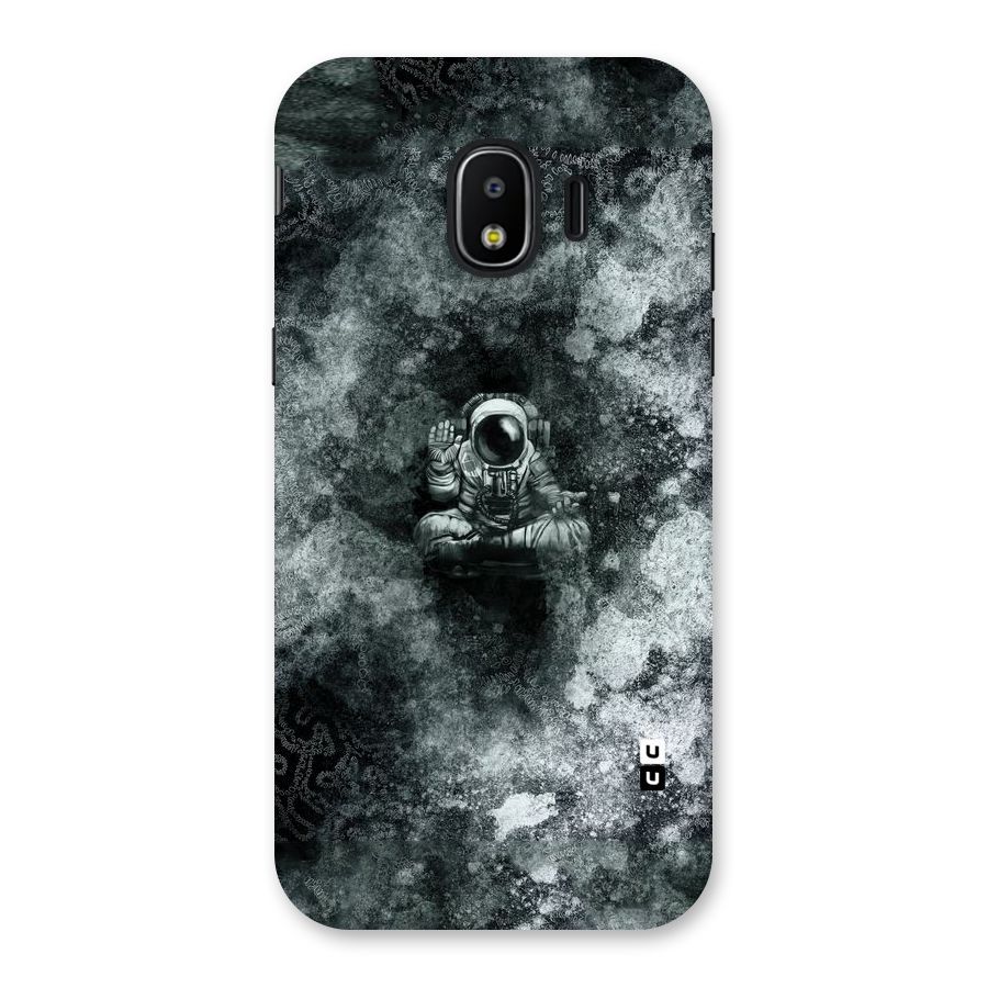 Meditating Spaceman Back Case for Galaxy J2 Pro 2018
