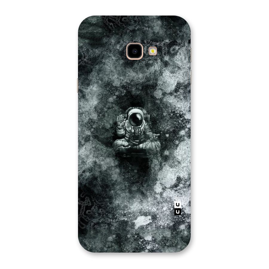 Meditating Spaceman Back Case for Galaxy J4 Plus