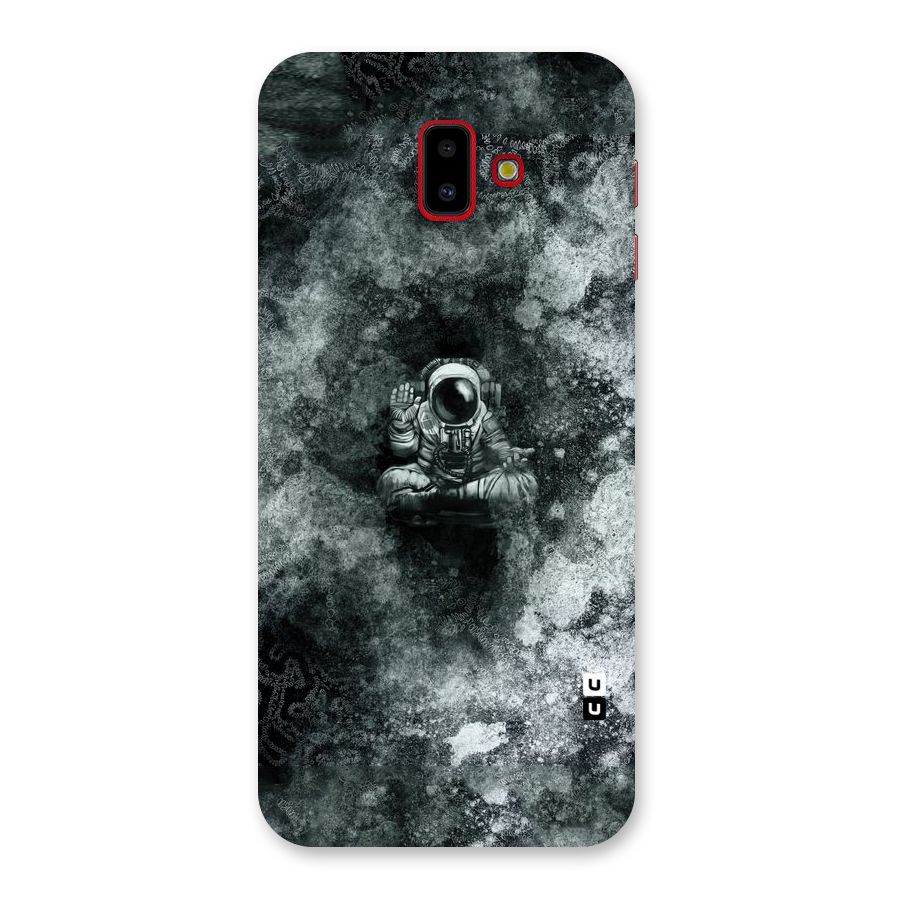 Meditating Spaceman Back Case for Galaxy J6 Plus
