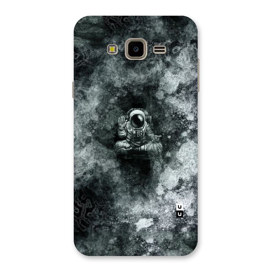 Meditating Spaceman Back Case for Galaxy J7 Nxt