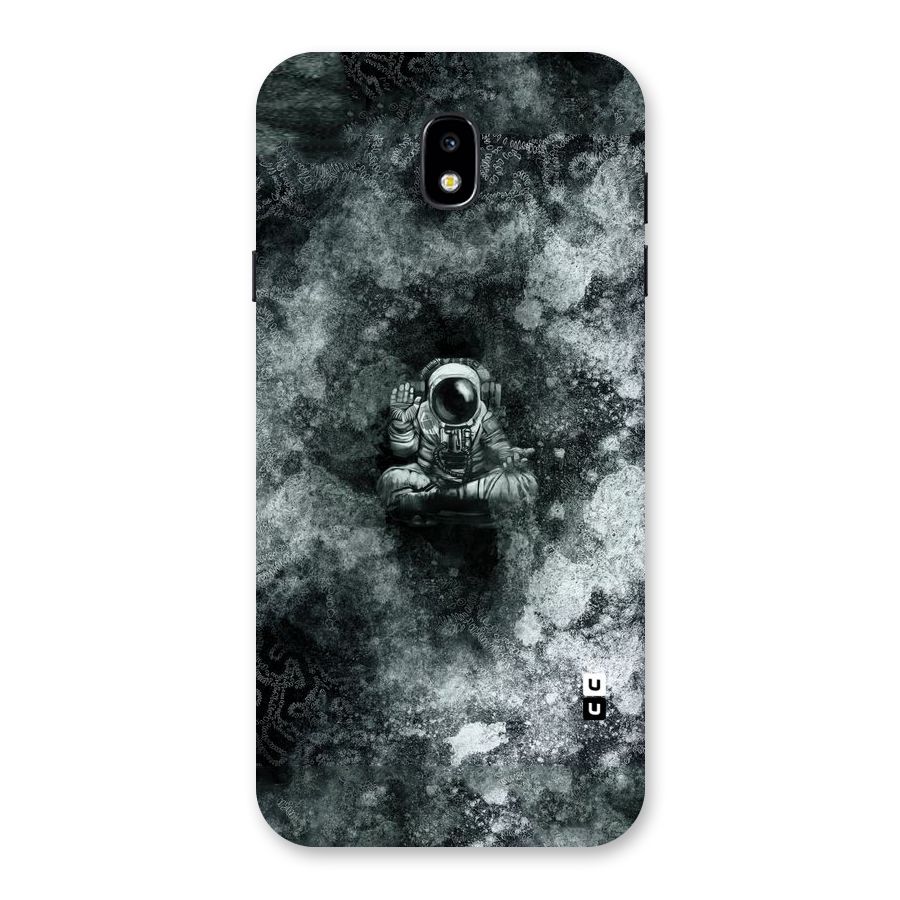 Meditating Spaceman Back Case for Galaxy J7 Pro