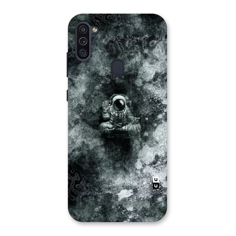 Meditating Spaceman Back Case for Galaxy M11