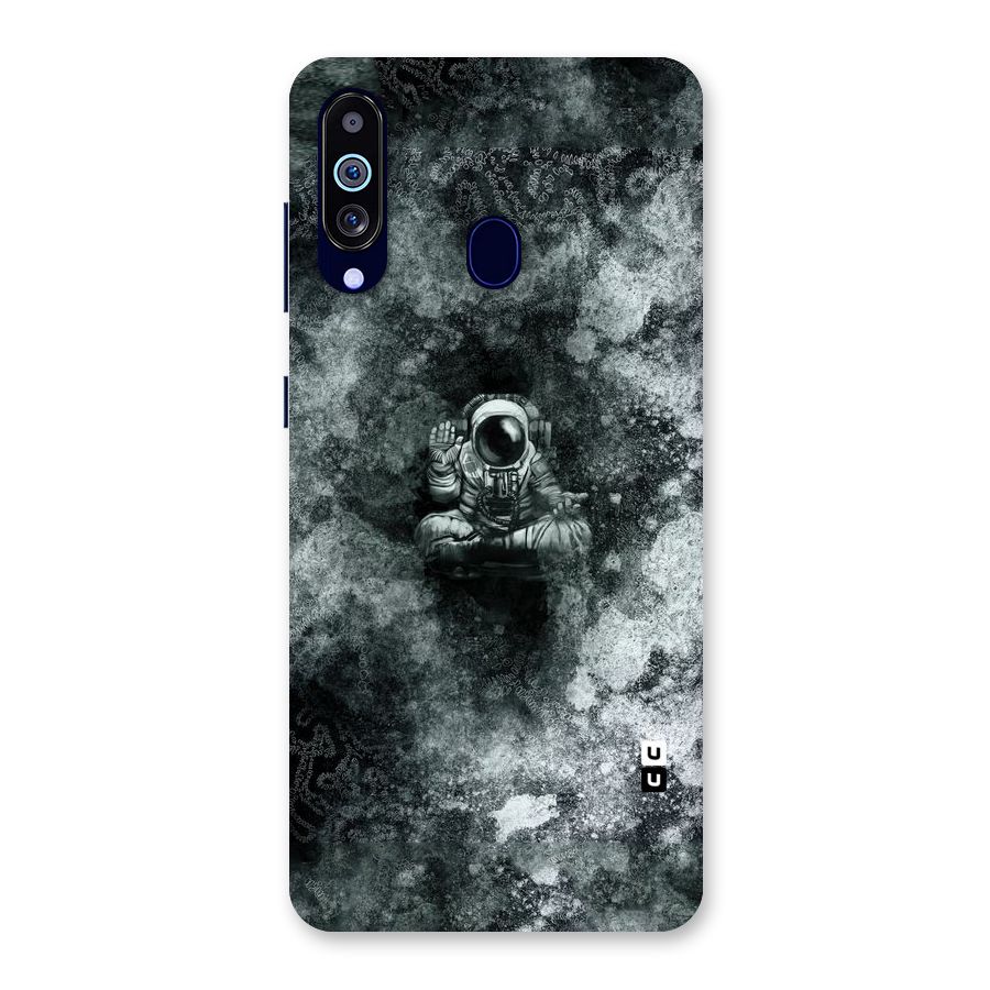 Meditating Spaceman Back Case for Galaxy M40