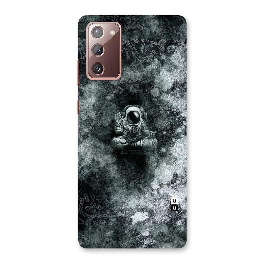 Meditating Spaceman Back Case for Galaxy Note 20