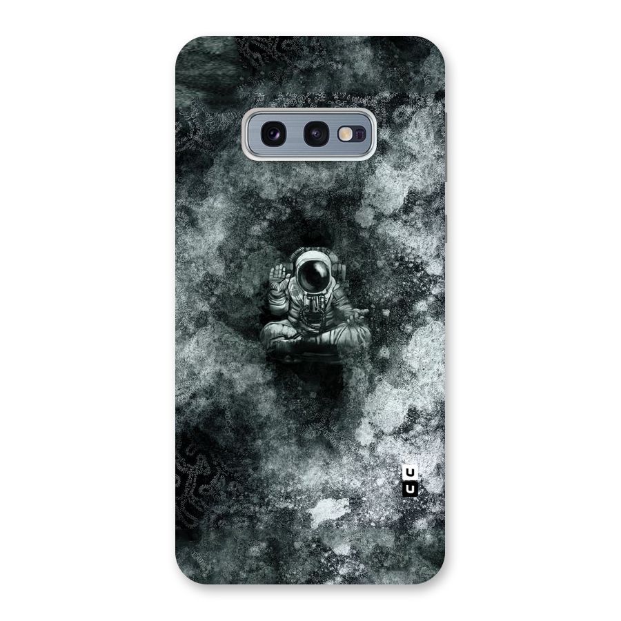 Meditating Spaceman Back Case for Galaxy S10e